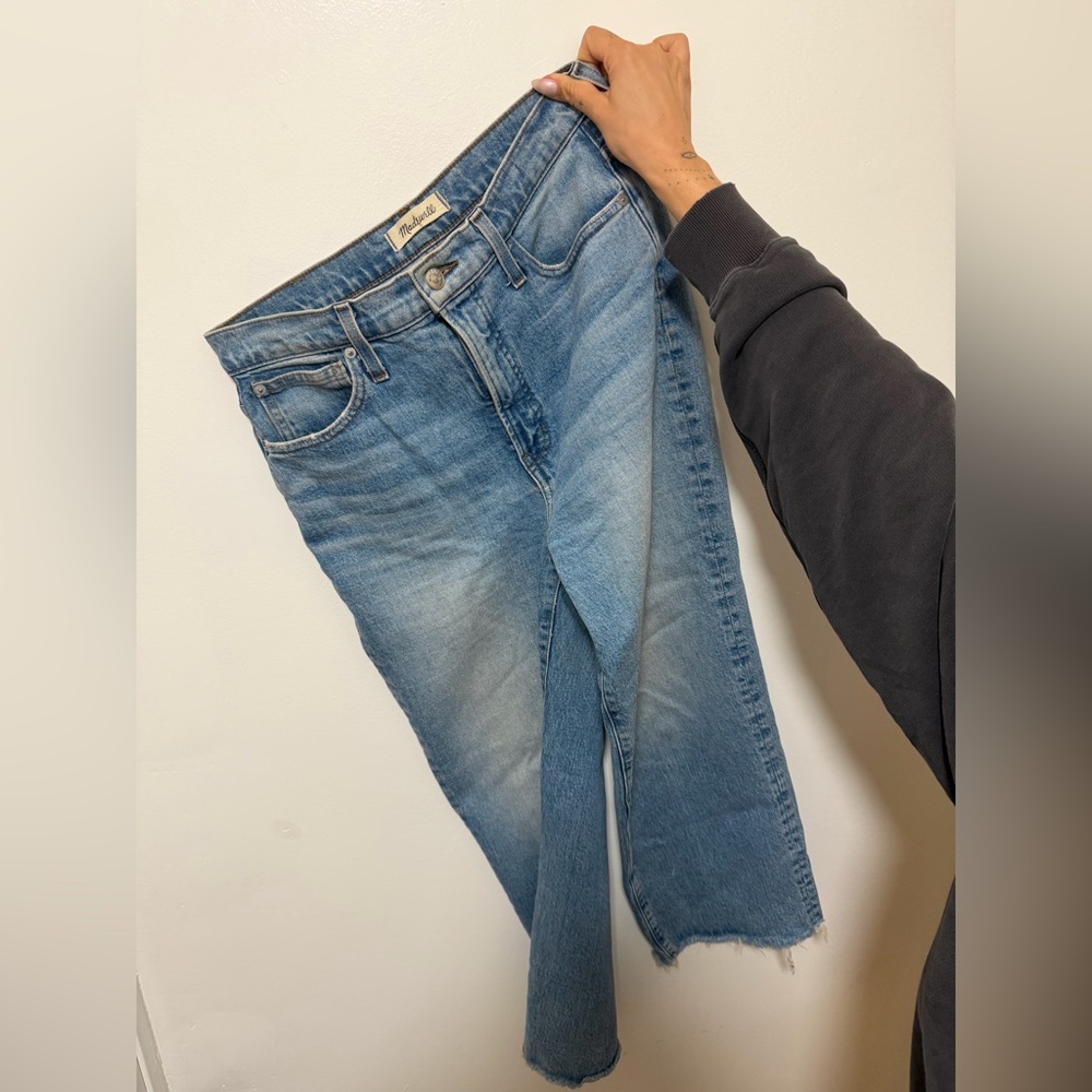 Madewell Vintage Wide-Leg Crop Jeans